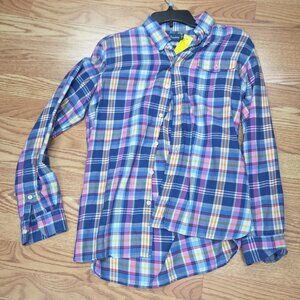 Ralph Lauren Plaid Button Down Shirt size small
